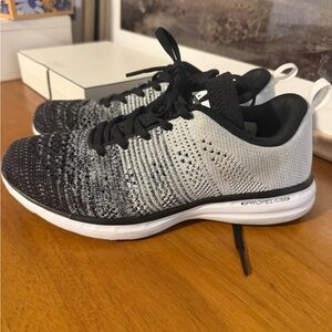 APL Black and White TechLoom Sneakers